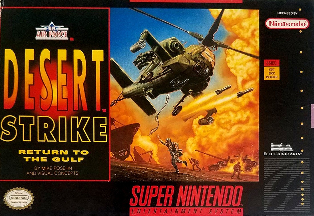Ever played Desert Strike: Return to the Gulf?
#RETROGAMING #SNES #SNESFriday 