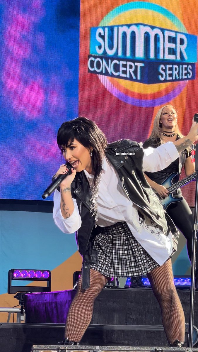 _belindanicole's tweet photo. another successful #DemiOnGMA #HolyFvck https://t.co/vQmPU0fkvh