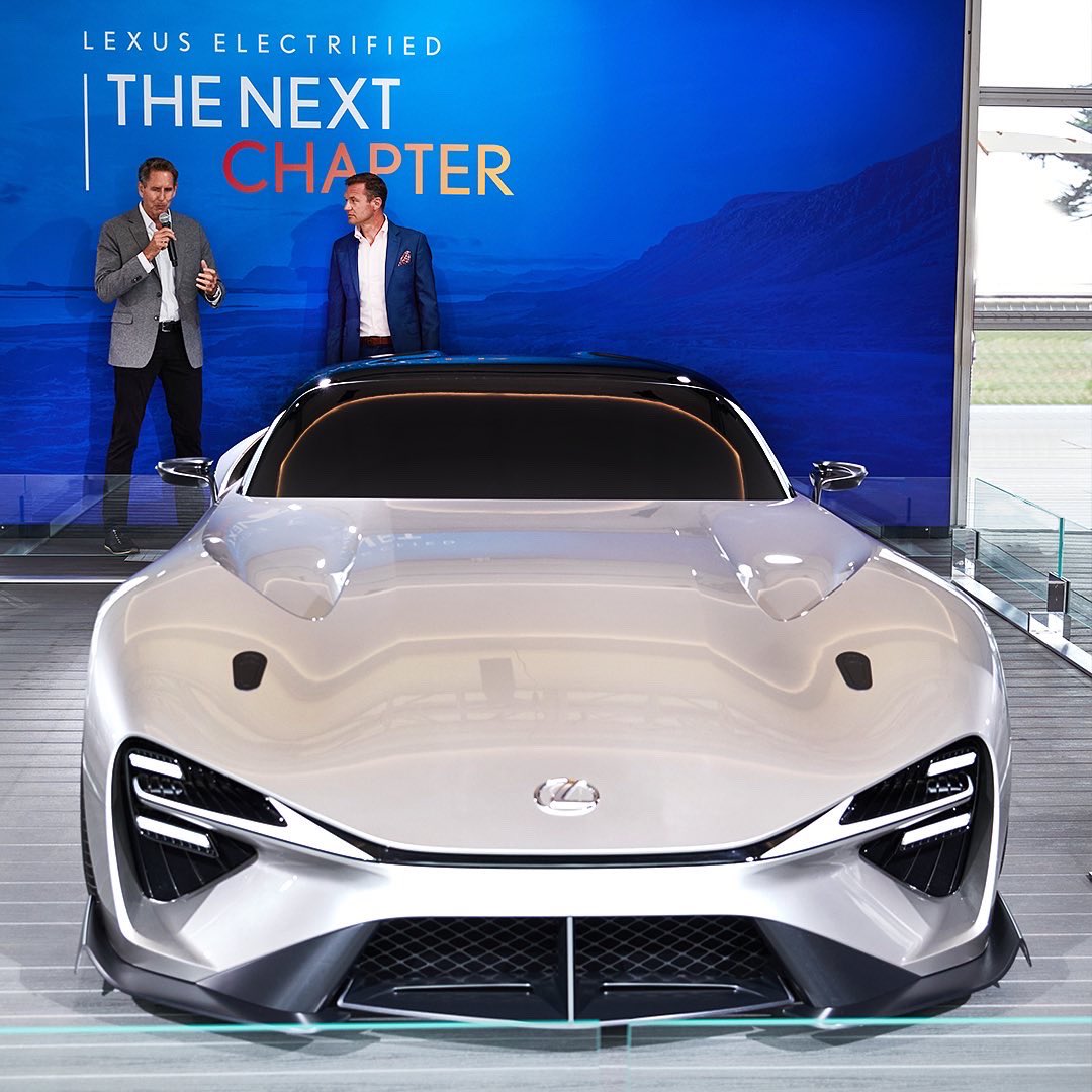 Lexus's tweet photo. A glimpse into the future. How does it look? Learn more about the Lexus Electrified Sport Vision at: https://t.co/7uG44BaEpI
#lexusmcw https://t.co/2vWOo5lU7P