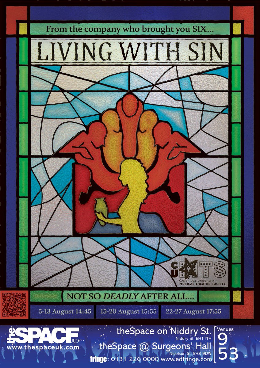LivingwSin's tweet photo. @edfringe We’d love for people to come #tryalittlesin with our Faustian Queer Eye musical about the Seven Deadly Sins from the company who brought Six to the Fringe https://t.co/f9PQ96mI8I https://t.co/UbSfyylKTv
