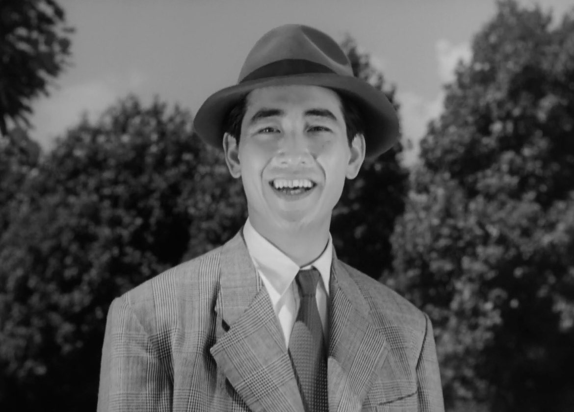 holyspacemonkey's tweet photo. Kôji Tsuruta is perfectly cast as Toshirô Mifune’s opponent in Parts 2 & 3 of Inagaki’s #SamuraiTrilogy. Few actors had the charisma & skills to convincingly match #ToshiroMifune onscreen. #DuelAtIchijojiTemple was their 2nd film together. They made over a dozen more! #TCMParty https://t.co/edcfcUd1ji