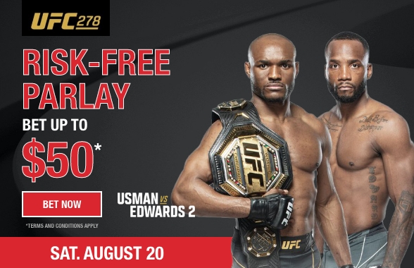 Head to spreads.ca for a risk free parlay on #UFC278