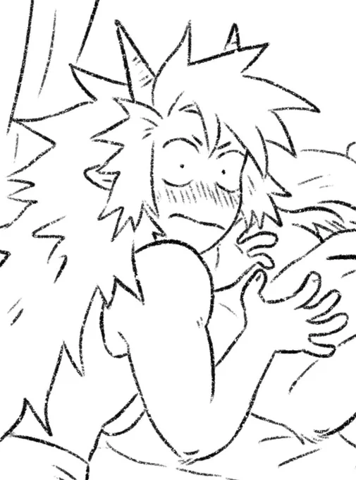 I like making Philo's hair extra spiky when he's surprised 