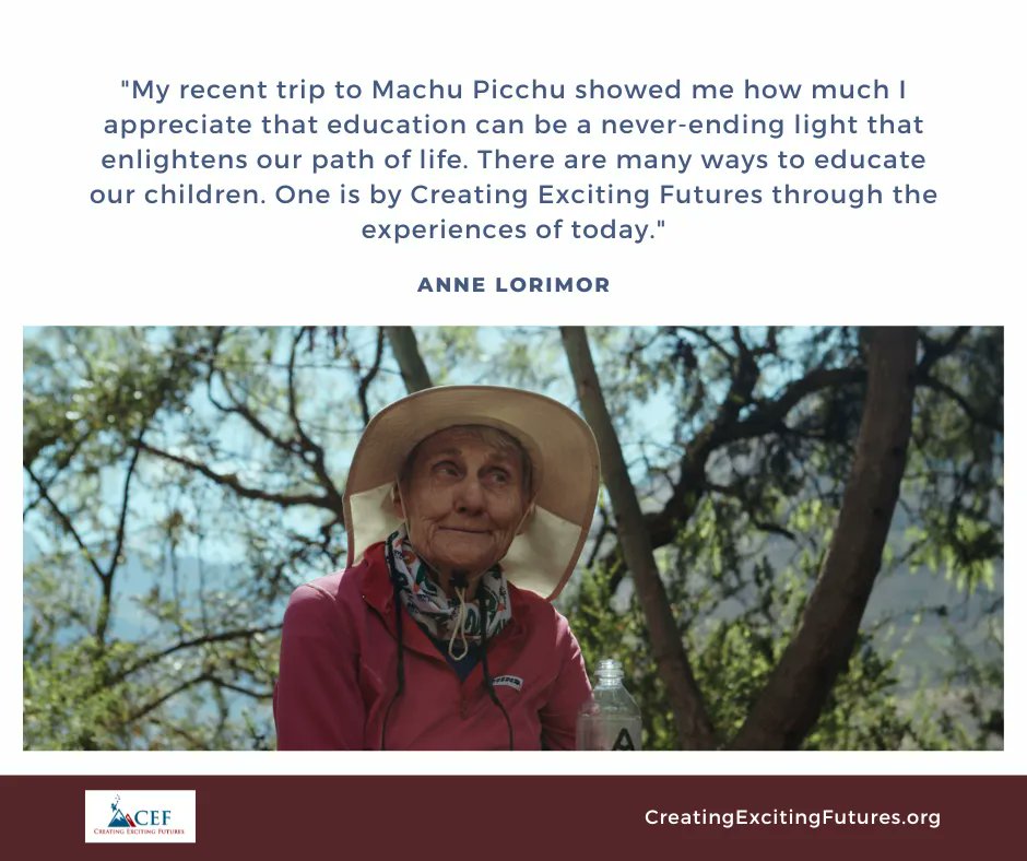 ExcitingFutures's tweet photo. We seek out experiences we can bring children to. We’ve done a 100% Virtual Reality Enrichment Summer Camp. We’ve sent children to an art camp, and most recently a film writing camp. 

Find out more about why I am still, at the young age of 92:  https://t.co/r7aPG3ZUlV https://t.co/9yTLOkl1pG