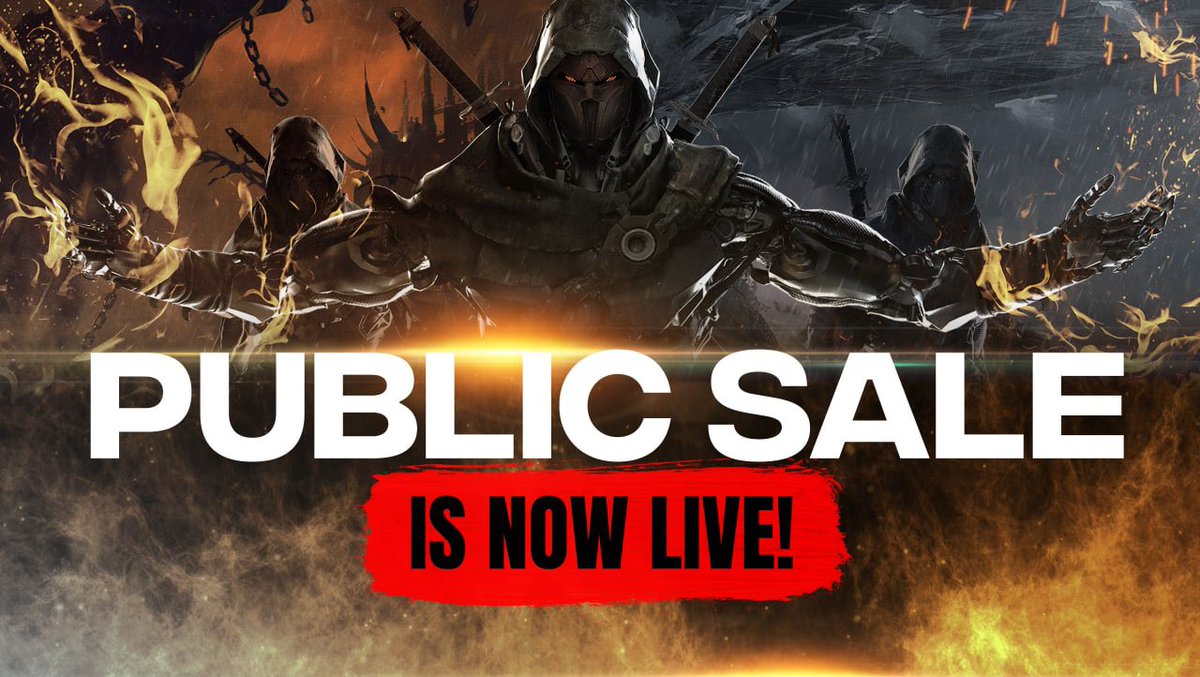 Warriors! ⚔️
War is here! 

Public Sale is now live! ⚒️ 

immortals-nft.com/mint

#NFT #NFTCommunity #NFTProject #nftart #NFTs #NFTdrop #mint