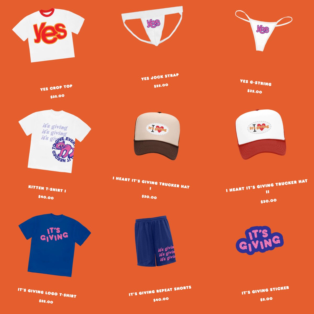 TheKittensRoom's tweet photo. .@DojaCat’s new merch collection “It’s Giving” is now publicly available to shop from. 

https://t.co/h6HHtEsJTm https://t.co/21HzzSno4u
