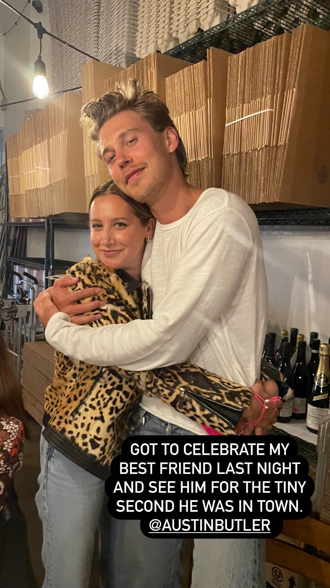 Austin Butler News on X: "Ashley Tisdale via Instagram stories. (@ austinbutler) https://t.co/us1tpIQJBM" / X