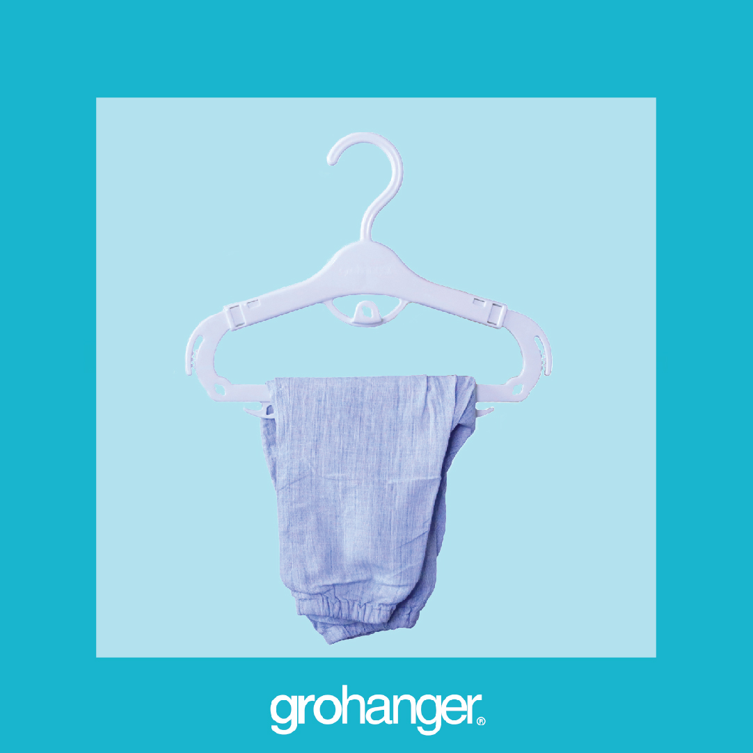 Baby tops and bottoms, jaws and clips for trousers and skirts, space saving feature (great for keeping sets together!)
Multiple hanging features for accessories using the clips 👶