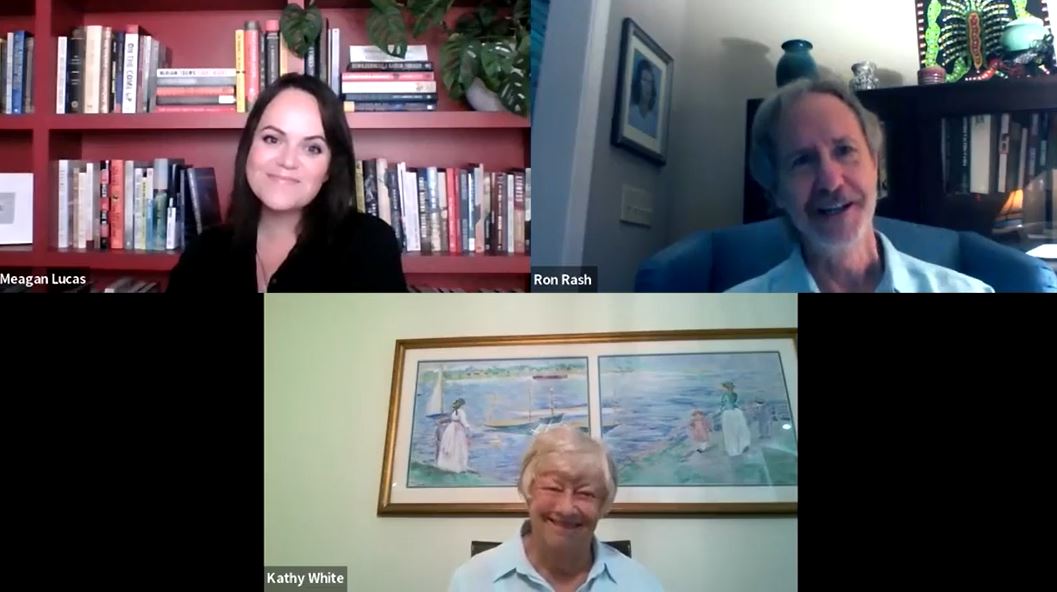 NCHumanities's tweet photo. #NCHumanities hosted a virtual book conversation earlier this month with @mgnlcs + fellow NC-based author Ron Rash about Lucas' "Songbirds and Stray Dogs", their writing processes, and Appalachian literature. Watch: https://t.co/300Yuz5brE Thanks @BookmarksNC @NEHgov #Route1Reads https://t.co/12vFE2dtz2