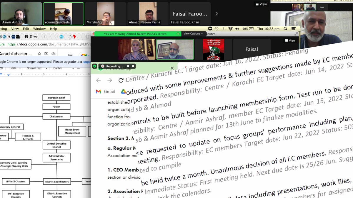 IPFKhi's tweet photo. Meetings between IPF Karachi Executive Council members to discuss focus group performance, organisation structure and bylaws. https://t.co/RgmRmc20qM