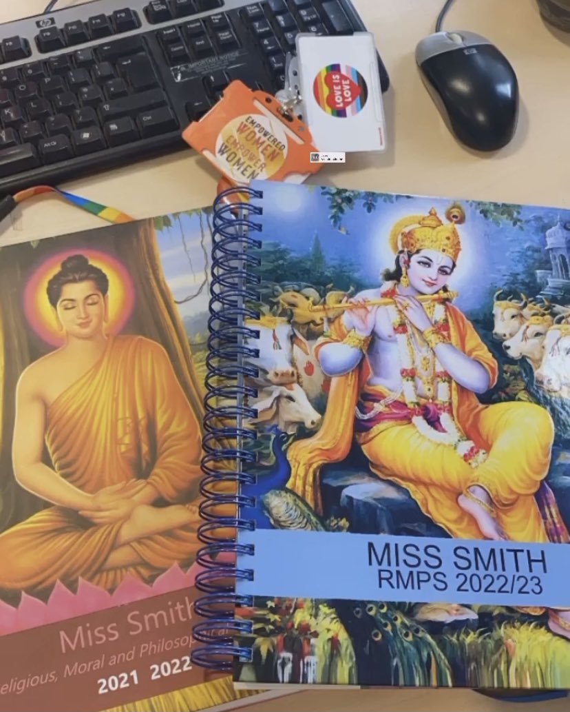 Week one ✅ over the moon with my new Teacher Planner! 3rd year in a row I’ve had my own personal design made by my fabulous colleague <a href="/MrSmithPsych/">Mr Smith. Psych.</a> full time Psychology teacher, part time teacher planner designer 💁🏼‍♀️