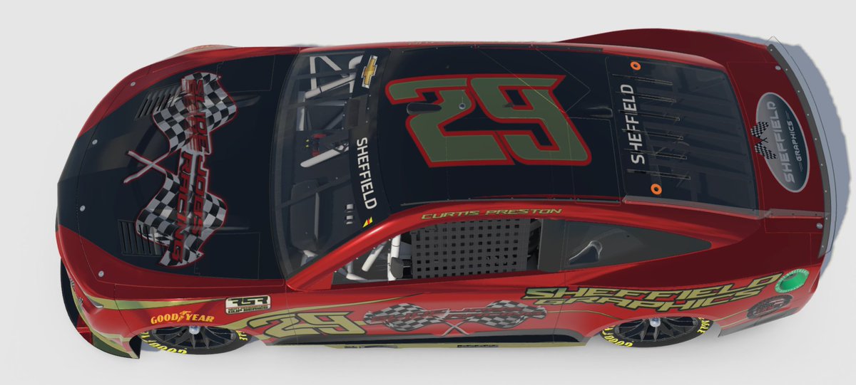 SheffieldGraphs's tweet photo. Hot off the press. #29 for Curtis Preston in @EvoRacingLeague.

#simracing #iracing https://t.co/gWTUgMrhhB