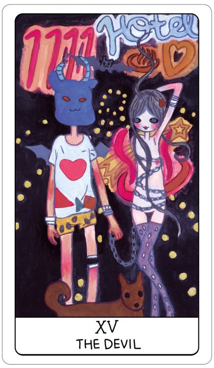 moonbisous's tweet photo. tarot cards by aya takano ˚✩ ⋆｡˚✩ https://t.co/0HZLW4Wkua