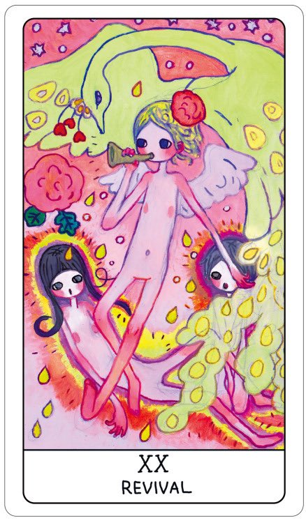 moonbisous's tweet photo. tarot cards by aya takano ˚✩ ⋆｡˚✩ https://t.co/0HZLW4Wkua