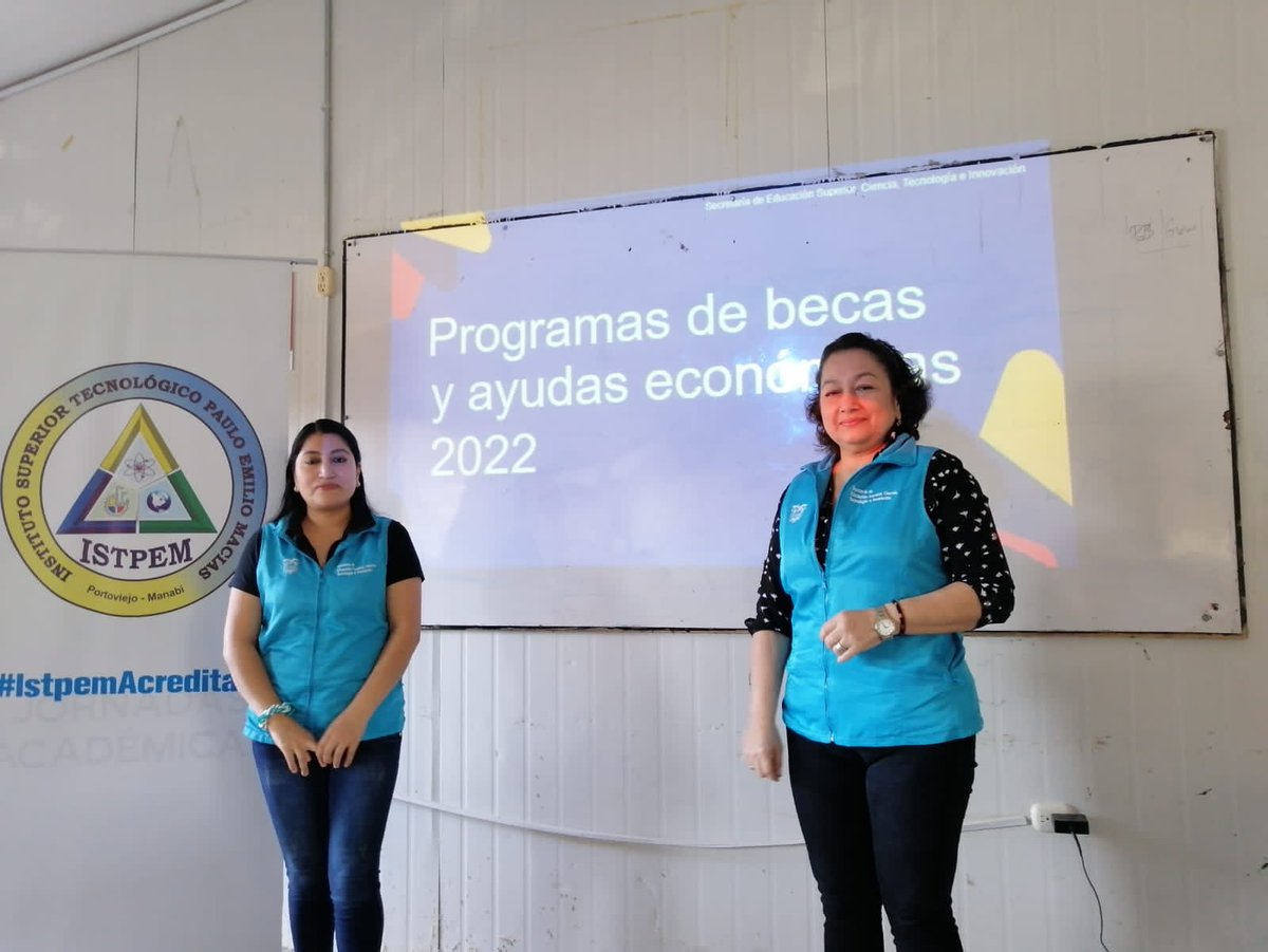 ncbermudez's tweet photo. ¡Más becas, más oportunidades!

Despejando dudas del Programa de Becas y Ayudas Económicas de @EduSuperiorEc a los estudiantes del @ISTPEM1.

https://t.co/RwBomRgEvI

#JuntosLoHacemosPosible https://t.co/4T1MOOmSPS