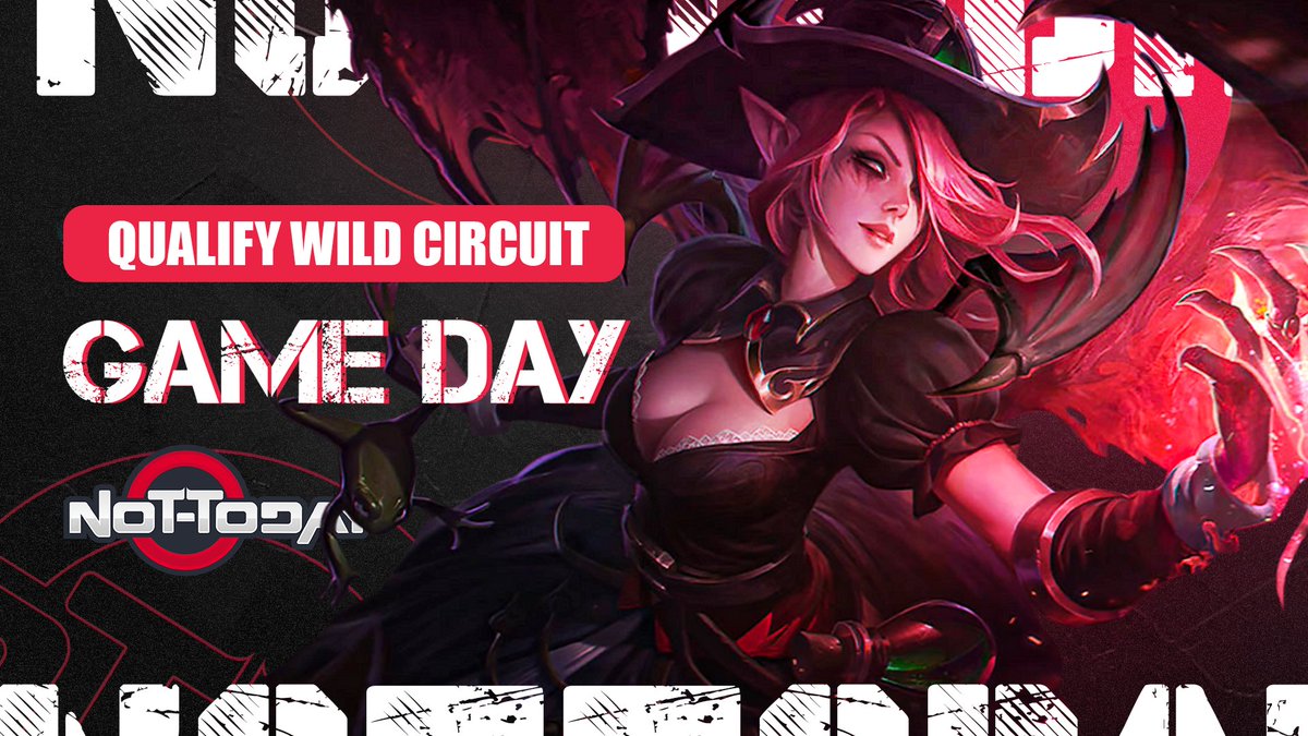 Hoje tem <a href="/NoT_TodayGaming/">NoT-Today</a> ! Wild Circuito na <a href="/GamersClubLoL/">Gamers Club LoL</a>  🇮🇩❤️.

#Today_NoT_For_Deafeat 
Hoje não para a derrota ! 🇮🇩🇮🇩❤️

#GONOT 
#UNIÃO