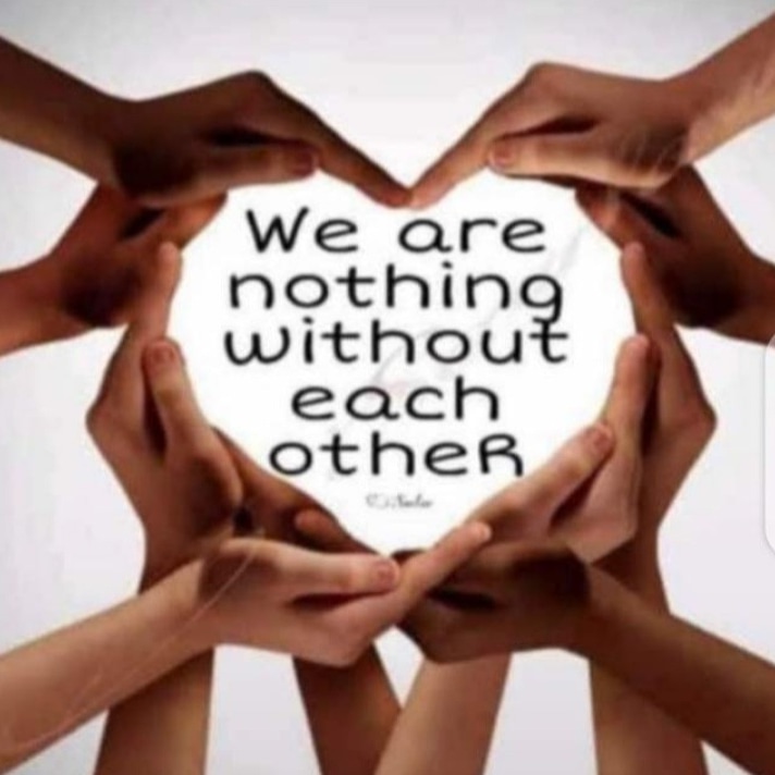 For real because we all comes from each other