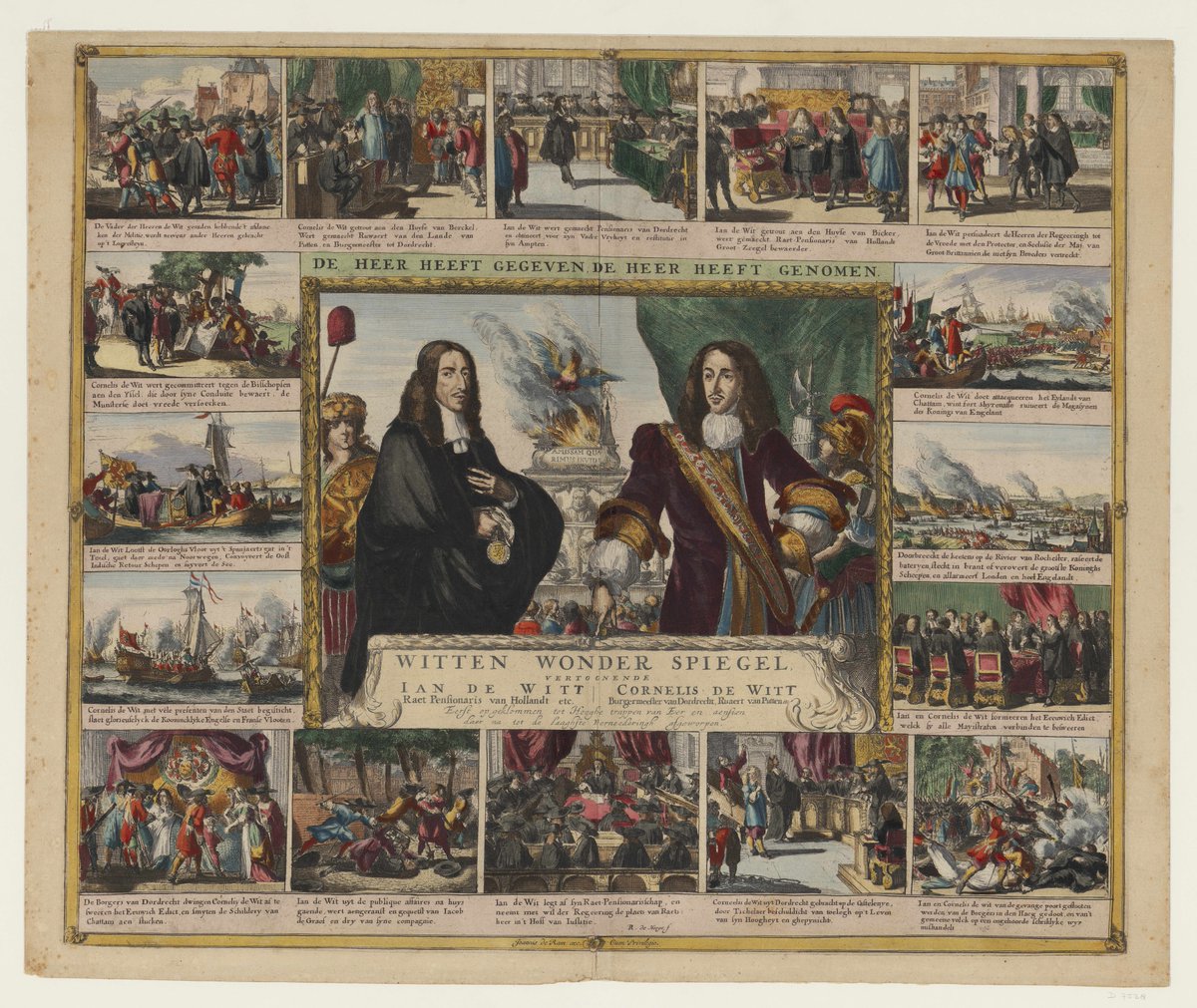 Vandaag is het 350 jaar geleden dat de gebroeders De Witt op De Plaats in Den Haag op gruwelijke wijze werden vermoord. De Amsterdamse koopman Isaac Pool vernam tijdens het avondeten wat er in Den Haag was gebeurd. Hij vond de moord een ‘gruwelyck kruwel en nooyt gehoorde dingh’.