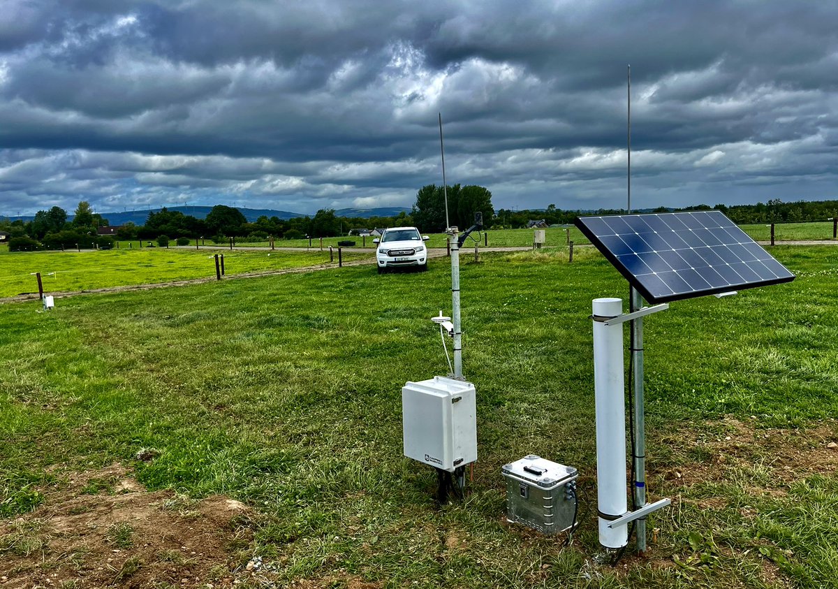 jamesrambaud's tweet photo. Another Irish Soil Moisture Network install completed today under moody skies in Solohead, Co. Tipperary.
The heavy clay soil was as hard as rock ⬇️ 30cm. Even the digger was struggling at times 🥵
Next #ISMON install will be in Athenry, Co. Galway.
@Teagasc @MetEireann https://t.co/E5jGRuqmni