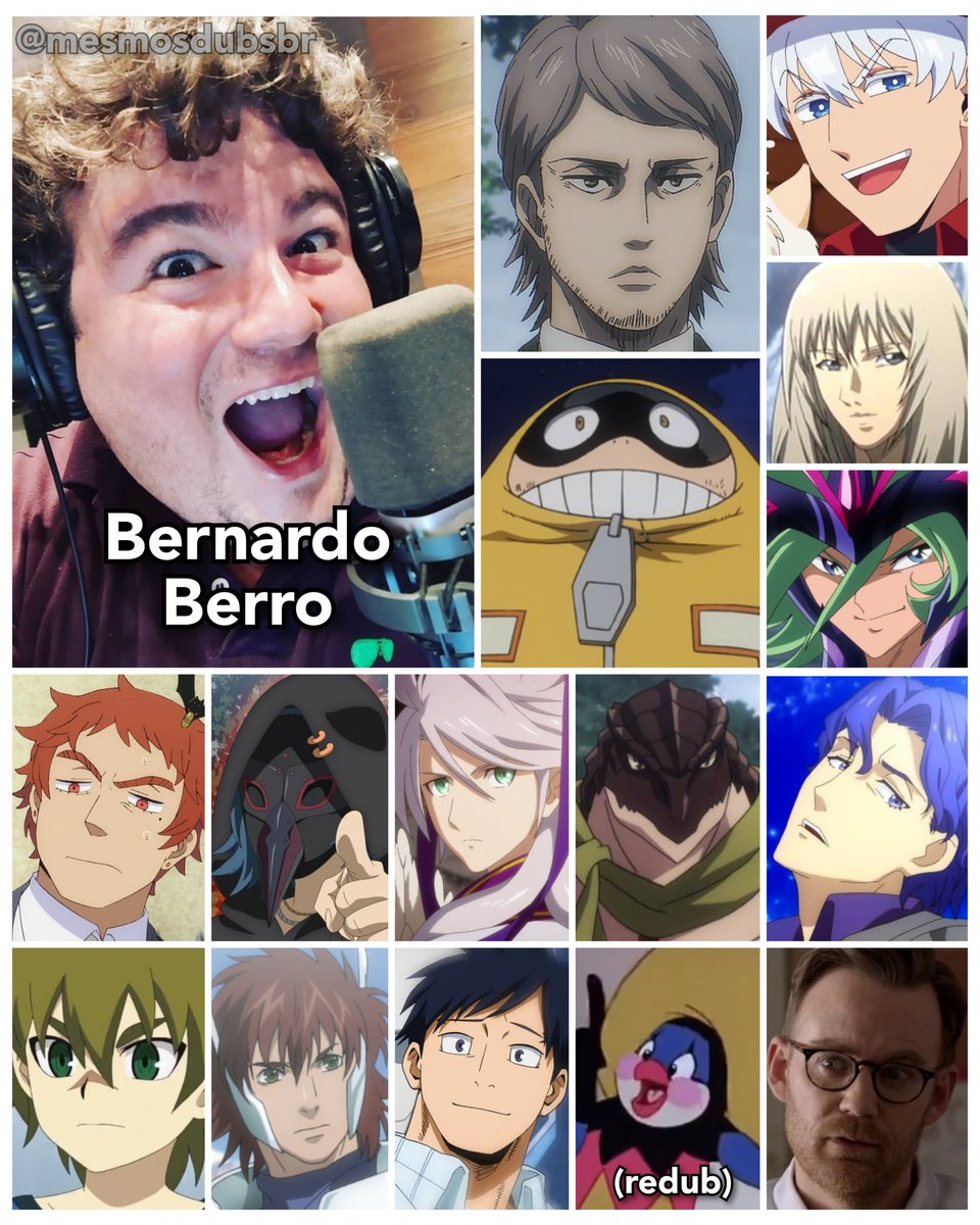 Personagens Com os Mesmos Dubladores! on X: Brabo não é só uma descrição  pra esse homem; é sobrenome! Desde seus inícios humildes com o Rebosteio  até pegar papéis marcantes como Sova de