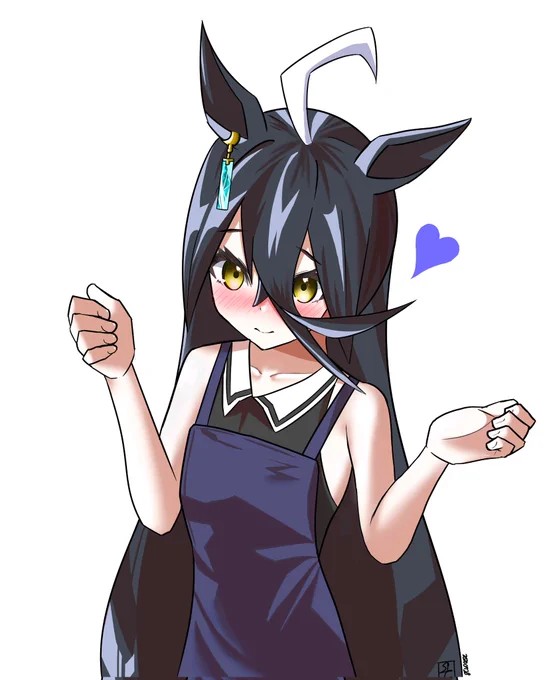#夏休みはマンハッタンカフェのイラストが増えるらしい ……こんな深夜帯で見る人いるのか……? 