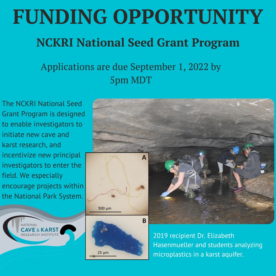 NCKRI: National Cave and Karst Research Institute tweet media