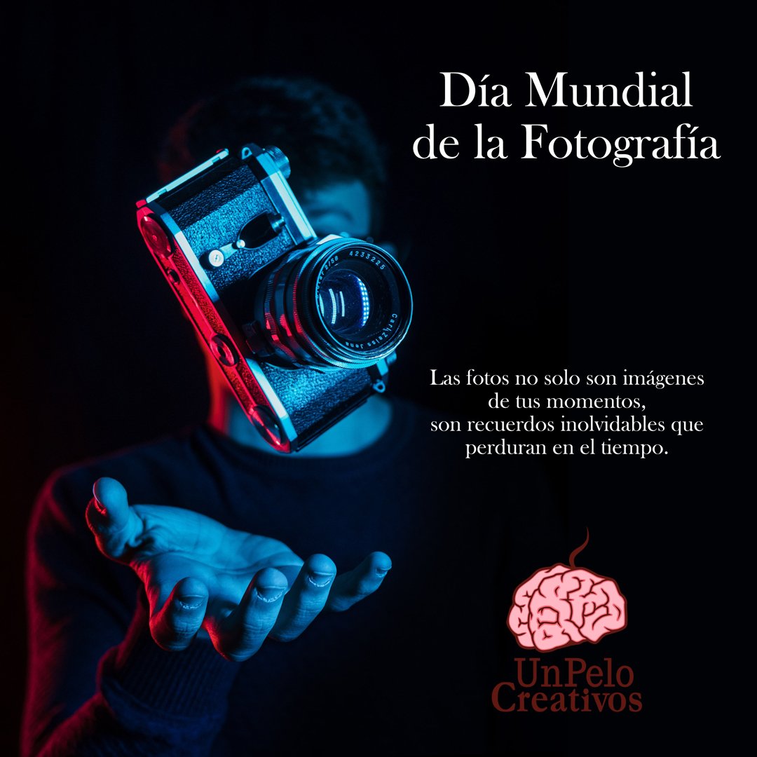 UnPeloCreativos's tweet photo. Fotógrafo es quién captura
más allá del cuerpo bello
una emoción, un destello
de alegría o de locura.
Es quién capta con soltura
usando el conocimiento
de su equipo y al momento
preciso el tiempo congela.
Sin que dañe ni que duela
eterno es un sentimiento.
#DíaDeLaFotografía https://t.co/FZIDKcOkrM