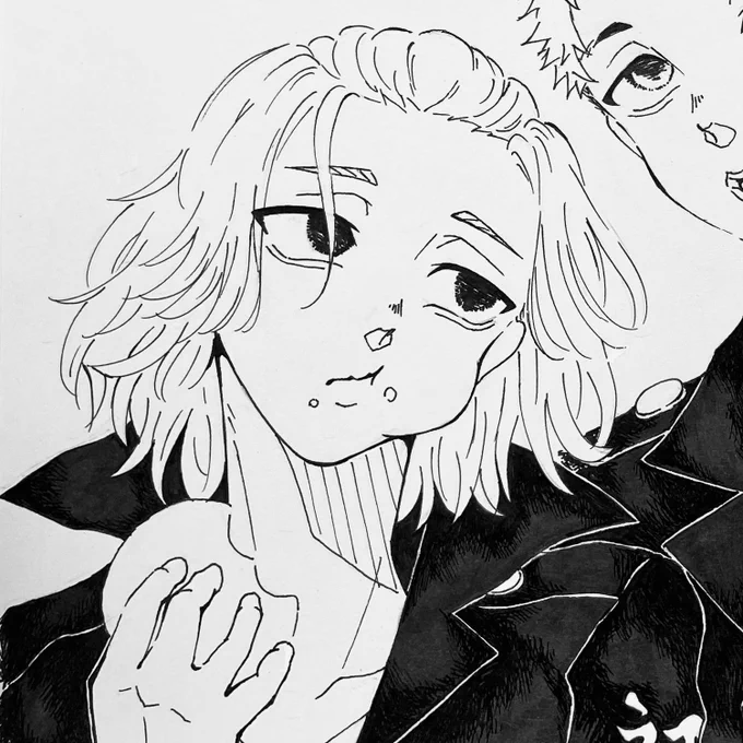 マイキー誕生日おめでとう🫶🏻

#佐野万次郎生誕祭2022 #東卍FA #イラスト #illustration #絵描きさんと繋がりたい 
