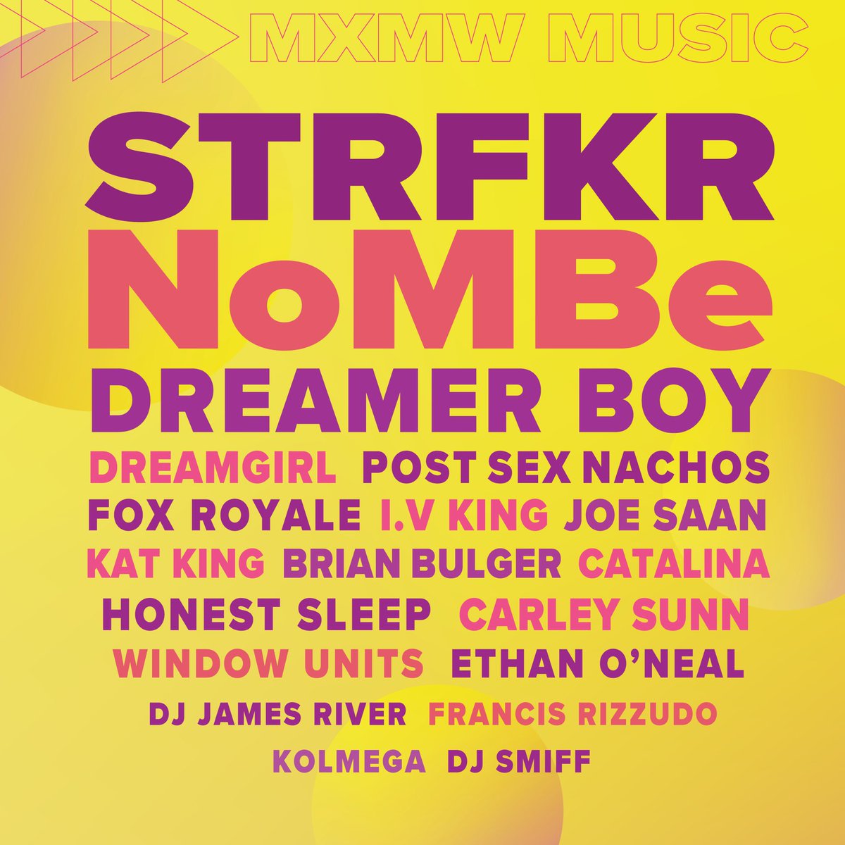 ⚡️⚡️⚡️
<a href="/starfucker/">STRFKR</a> <a href="/NoMBeMusic/">nombemusic</a> <a href="/dreamerboyblue/">Zachary Arthur Taylor</a>