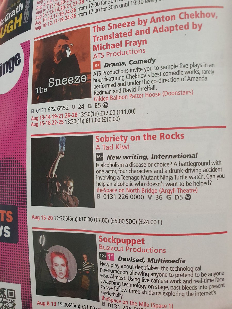 Sasha KiaReece (@sashkiareece) on Twitter photo LAST SHOW TOMORROW AT 12.20PM <a href="/theSpaceUK/">theSpaceUK</a> #edfringe22
*SOBRIETY ON THE ROCKS*
Please share about us! <a href="/atadkiwi/">A Tad Kiwi Productions</a> this has been an amazing show to operate on and really deserves a full crowd for the last show!
What do you call a cocktail for a recovering alcholic?... LAST SHOW TOMORROW AT 12.20PM <a href="/theSpaceUK/">theSpaceUK</a> #edfringe22
*SOBRIETY ON THE ROCKS*
Please share about us! <a href="/atadkiwi/">A Tad Kiwi Productions</a> this has been an amazing show to operate on and really deserves a full crowd for the last show!
What do you call a cocktail for a recovering alcholic?...
