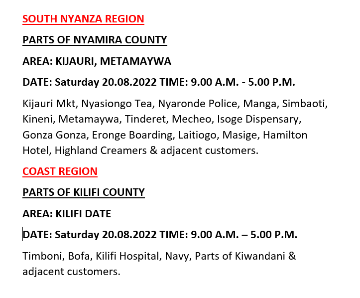 Kenya Power tweet media