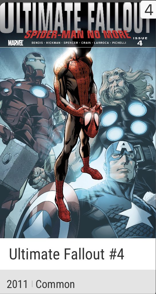 wolf_warner's tweet photo. @veve_official @Marvel Ah memories..Back when no one knew about #Veve I was able to grab bangers such as #ultimatefallout #4
1st appearance of #milesmorales 😍 https://t.co/2iA2XCf8yf