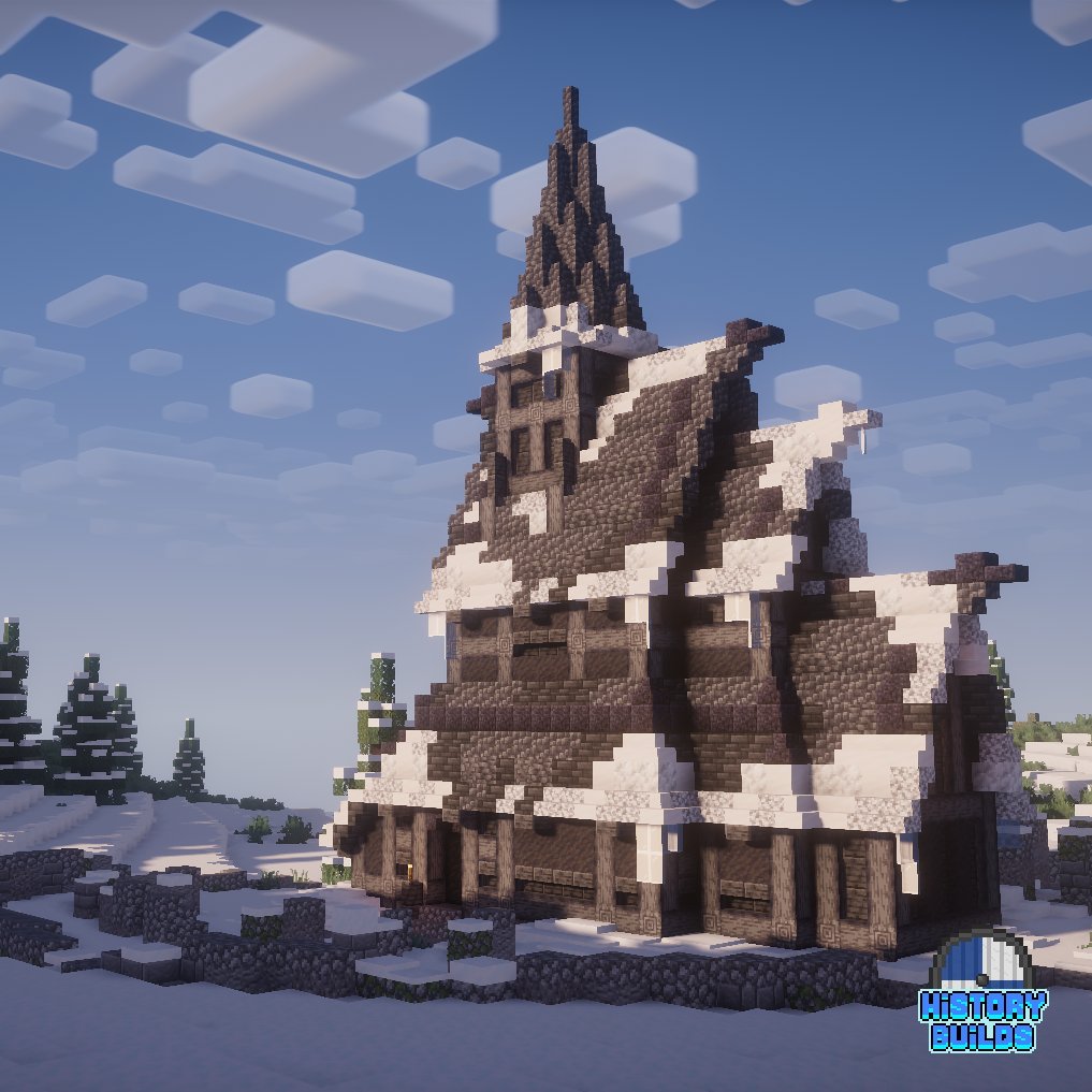 Small Nordic Stav church in snowy vally 🛡️⚔️⚒️🌲❄️
_______________
Shaders: ComplementaryReimagined
_______________
#minecraft #minecraftbuilds #Minecraftbuild
#minecraft建築コミュ #minecraftbuilding #Vikingage #viking