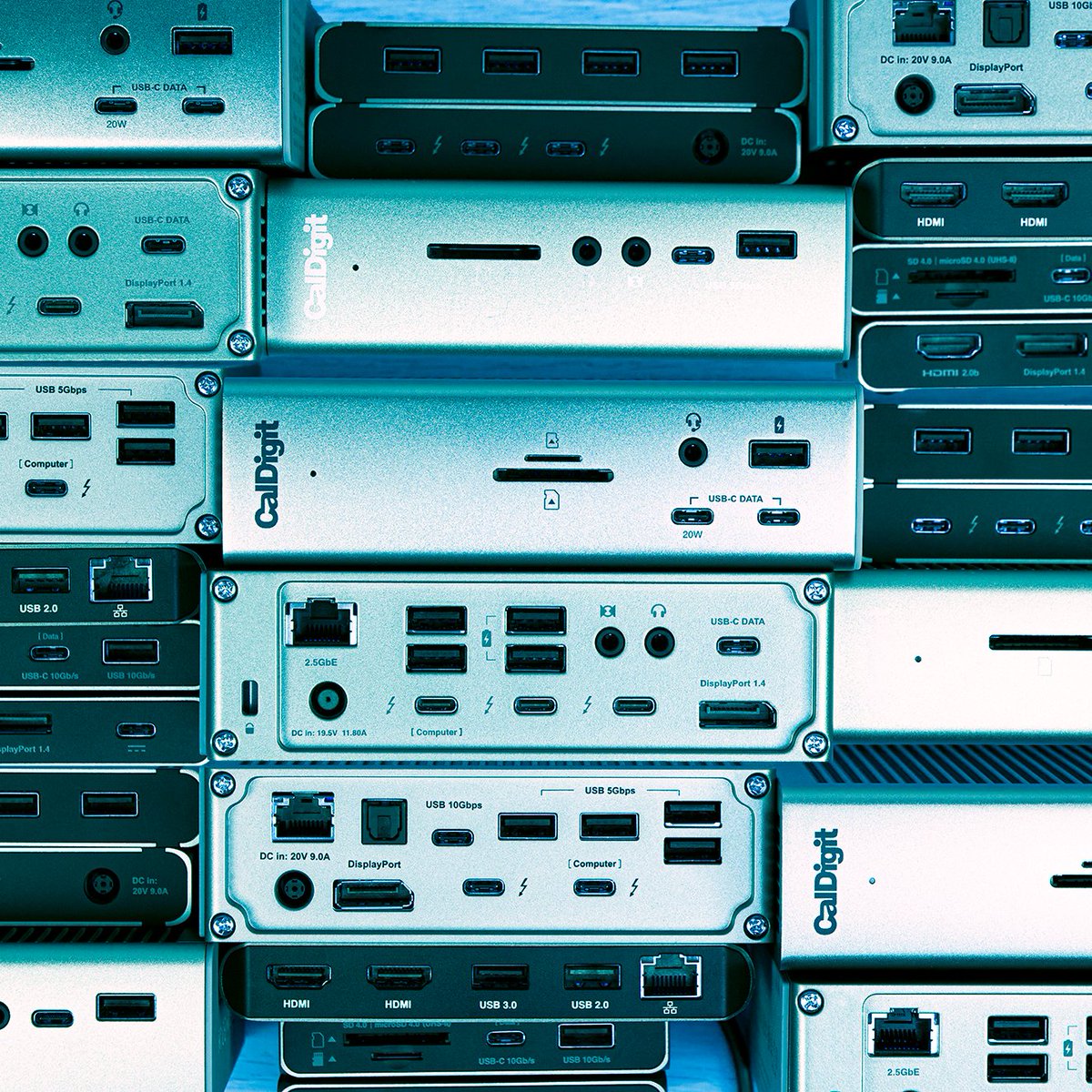 CalDigit tweet media