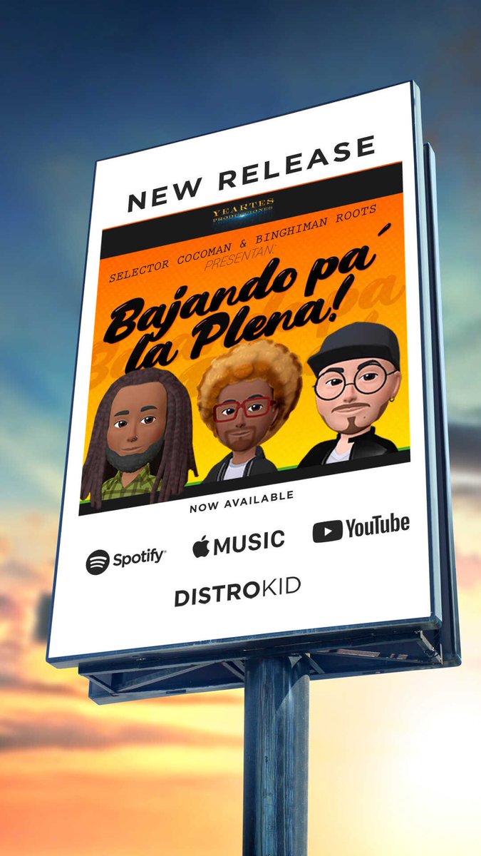 Selector Cocoman x Binghiman Roots - Bajando Pa’ La Plena (Video Oficial) youtu.be/eMw1SSNsFG0 vía <a href="/YouTube/">YouTube</a> <a href="/BinghimanRoots/">@BinghimanRootsOficial</a> #reggae #selectorcocoman #binghimanroots