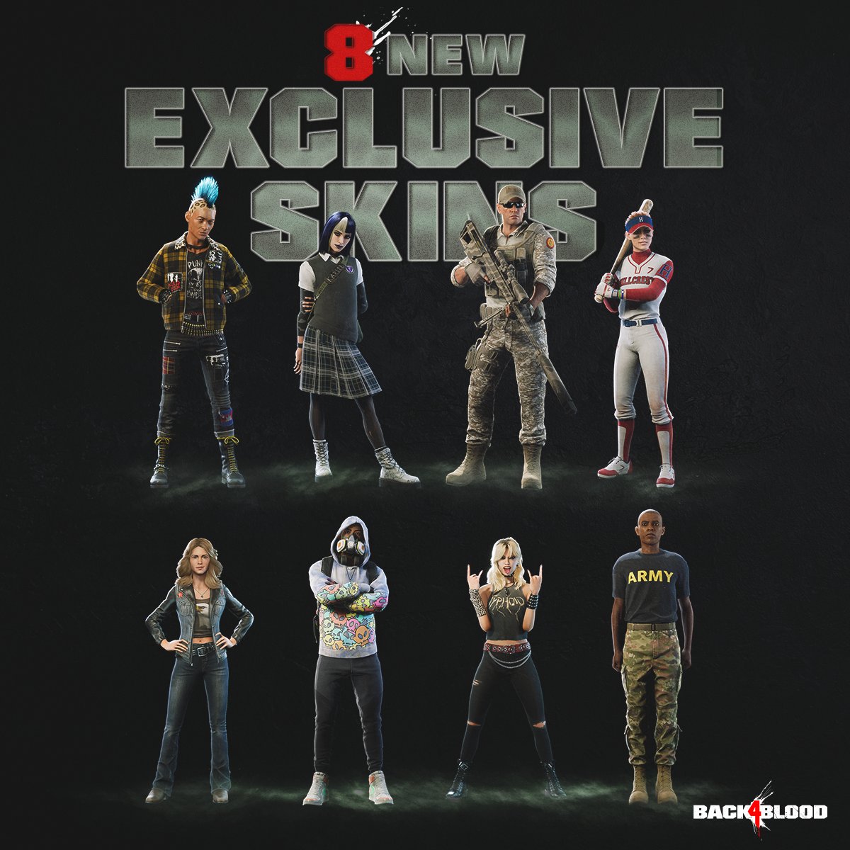 Back 4 Blood On Twitter Before The Collapse They Led Different Lives