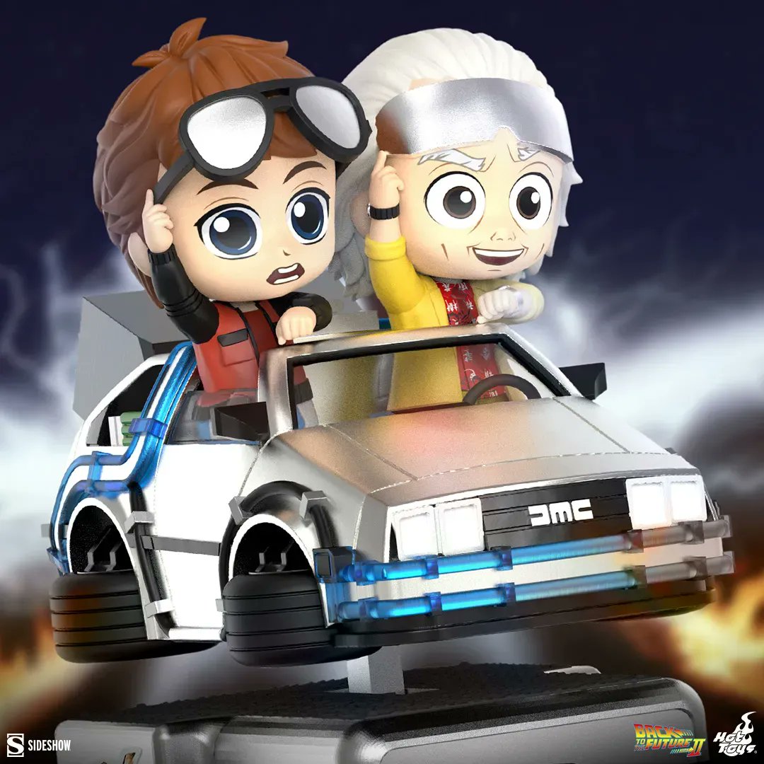 collectsideshow's tweet photo. 1.21 gigawatts of electricity isn’t needed to power up Doc and Marty’s DeLorean this time!

https://t.co/moC9NN1Fml 

@hottoyscollectibles #Sideshow #FandomRewind #80s #90s #BackToTheFuture #MartyMcFly #Geek https://t.co/6pzpXekxhM