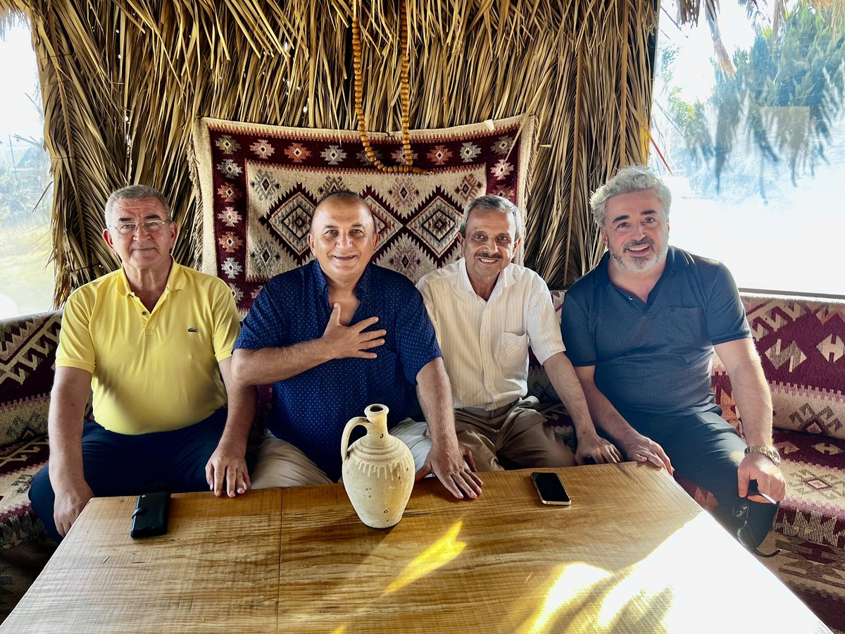 denizkaratas07's tweet photo. #Adana @iYiYumurtalik İlçe Başkanı Sn. @KenanDENIZnet , #Teamder K. Bşk. Sn.Dr. Ali Yılmaz ağabeyimiz ve #Çukurova Balkan Türkleri Derneği Kurucu bşk @gurkangocer1 ile 

#OTTOMAN termal Otel sahipleri Sn.Murat Güngör Bey tarafından ağırlandık,tşk ediyoruz… https://t.co/qFgOQfvOgs