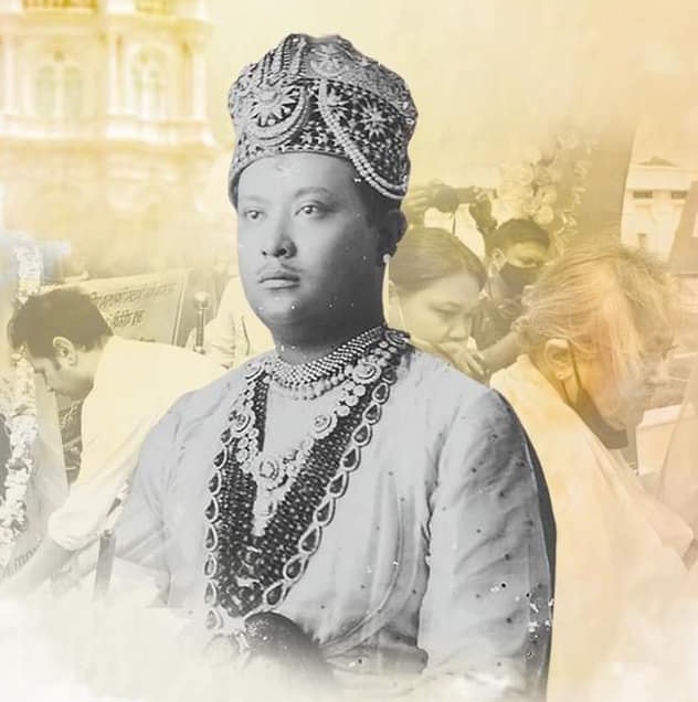 DebbarmaMarconi's tweet photo. #MaharajaBirBikram Thank you for the immense contribution for the development of Tiprasa people. https://t.co/P4Rso1iksf