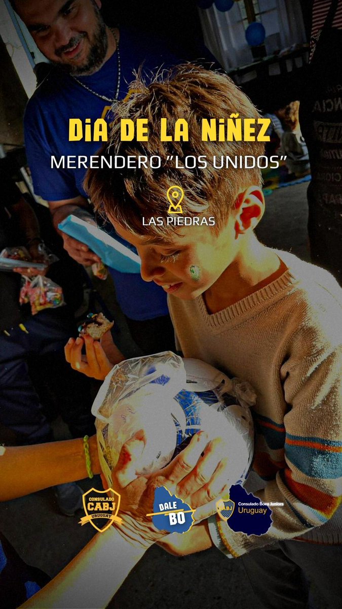 BocaSocialUy's tweet photo. Para cerrar una semana intensa y llenas de emociones, el domingo festejamos el día de la niñez junto al merendero "Los Unidos" Las Piedras, una tarde donde pudimos disfrutar la alegría y sonrisa de los niños que apoyamos todas las semanas para que tengan el futuro que se merecen! https://t.co/5UdcCQfWZi