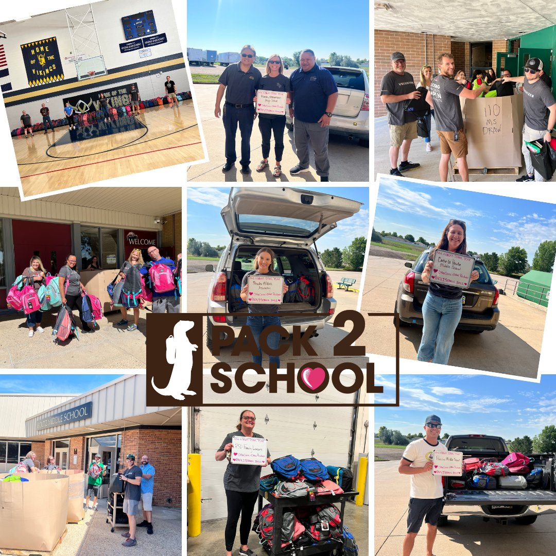 OtterCares's tweet photo. We're taking a moment to celebrate our 11th annual #Pack2School event! This year we packed and delivered nearly 2,500 bags stuffed with school supplies to schools in the Poudre School District! Check out our amazing video to see the fun!

https://t.co/MFYy0keYQk

#ottercares https://t.co/WB7wyE7Xsp