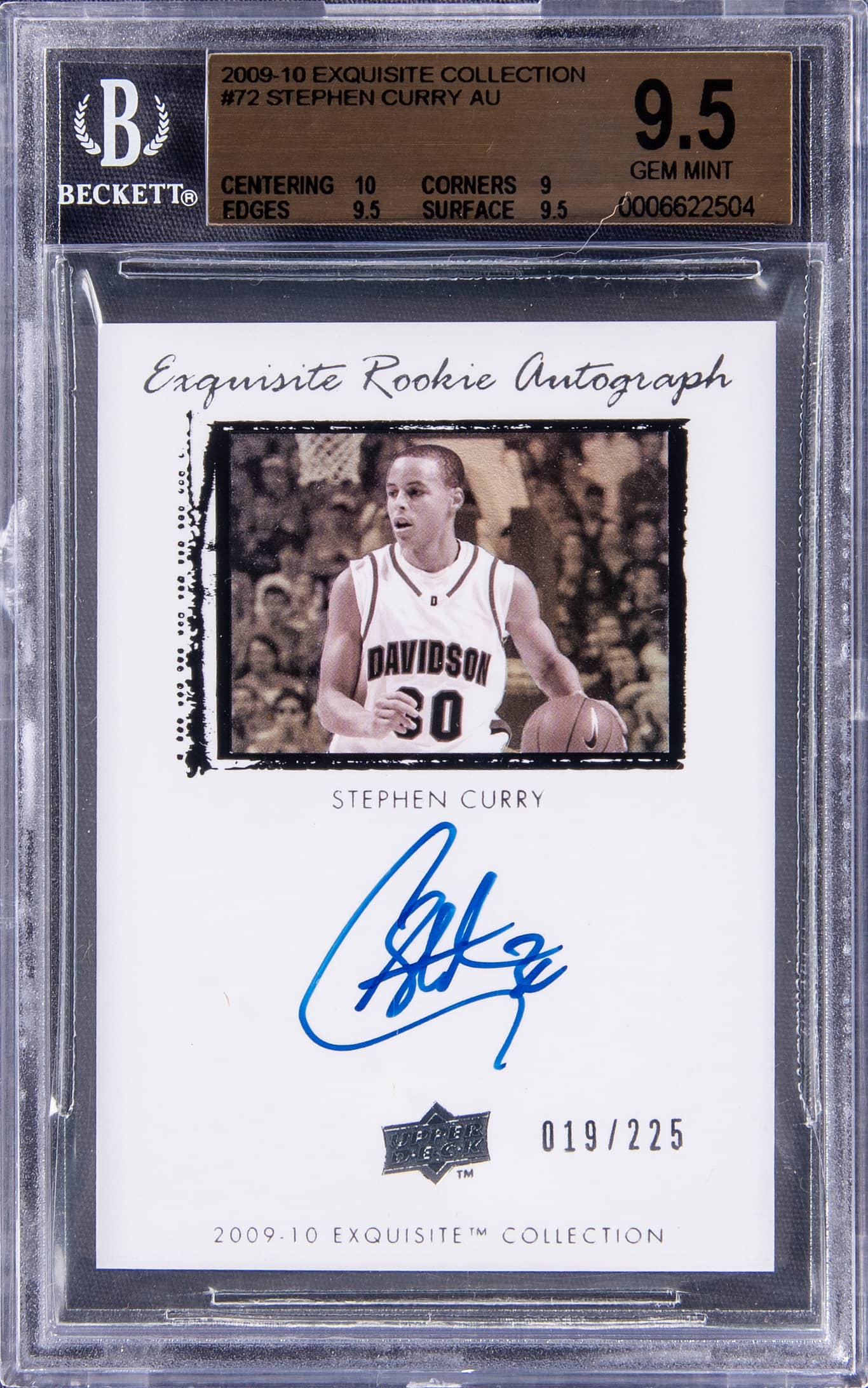 Goldin в Twitter: „2009-10 Upper Deck Exquisite Collection Steph