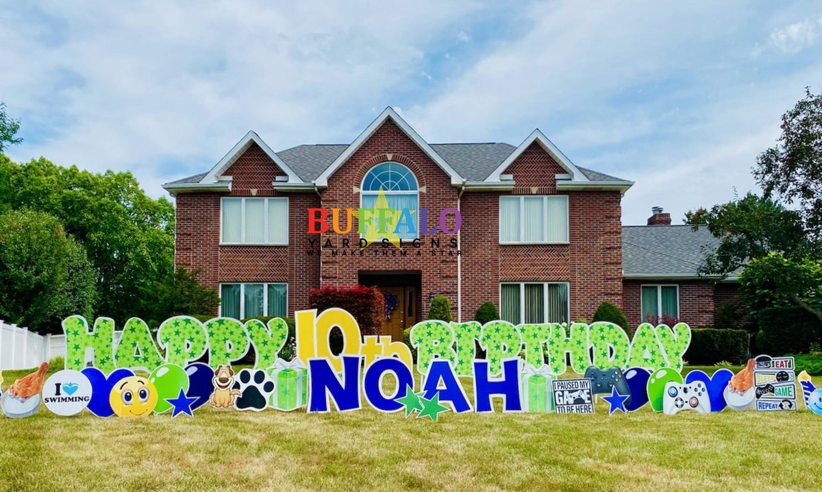 Buffalo Yard Signs tweet media