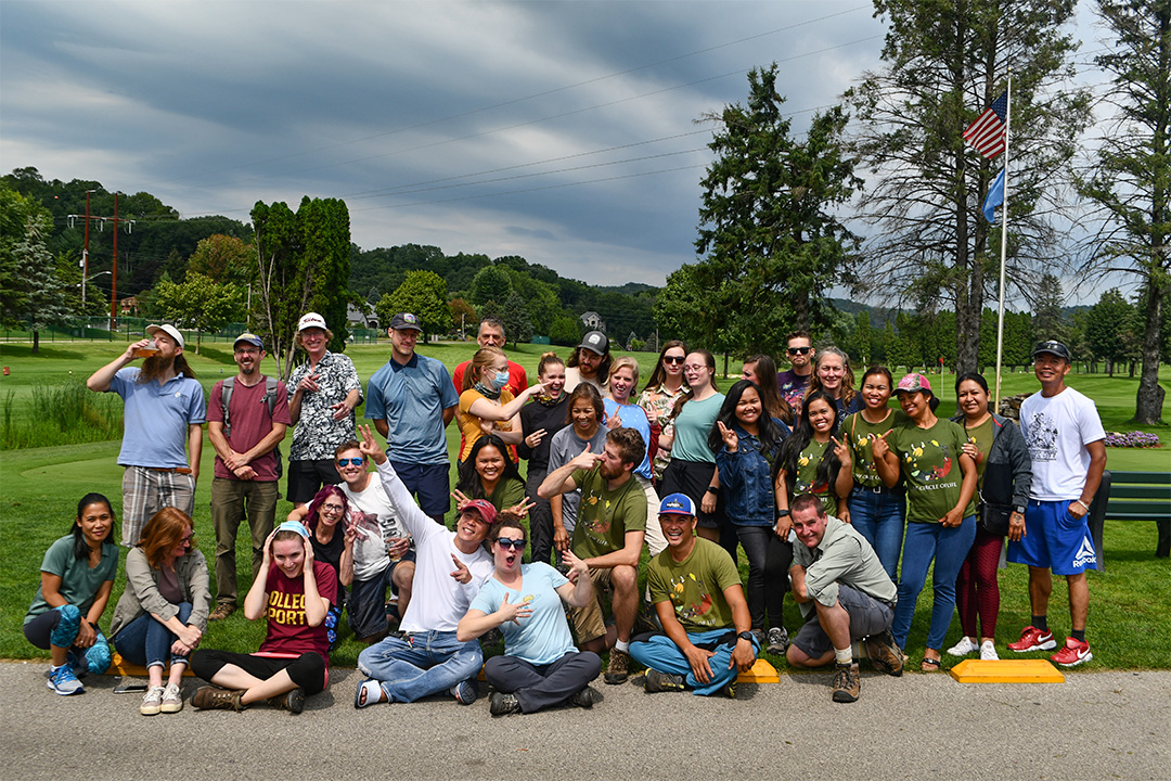 PrairieMoonNrsy's tweet photo. Once a year, we all get together for a Prairie Moon staff fun day! We bowled, golfed, hiked and ate nachos together. Our staff are spread across many fields of expertise. It isn't often we are all in one place to enjoy each other's company!
#StaffDevelopmentDay #CouleeRegion https://t.co/acqGOkLE7v
