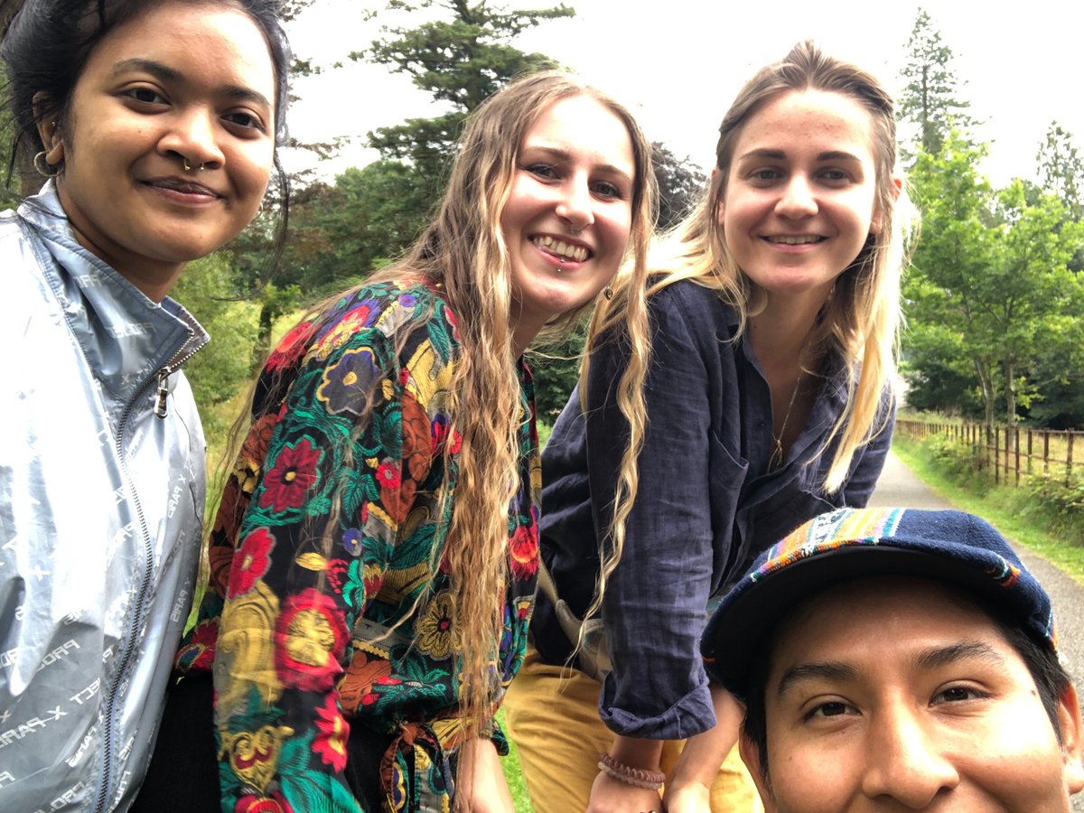 SignalFilmMedia's tweet photo. On Tuesday we visited @VisitGrizedale with artist Melanie King from @super_collider as part of our #CuratingClimate project. We used a Polaroid lab to process images taken in the forest and began to curate how they will look in an exhibition at Grizedale in the Autumn https://t.co/CUBV8AxV9b