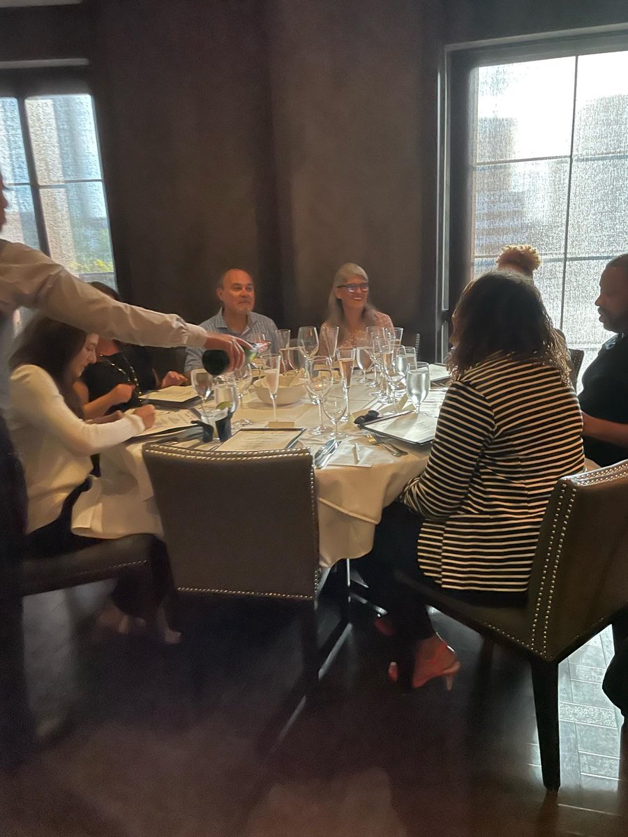 setsolutionsinc's tweet photo. We enjoyed a fabulous dinner this week at Steak48 with our customers and partners: @contrastsec @Netwrix @thalesgroup @security_score
#wineanddine #goset https://t.co/pvftvClx9I