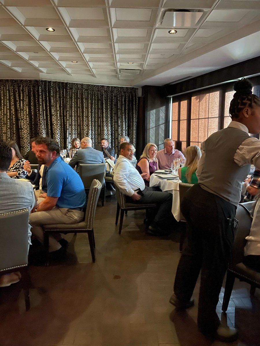 setsolutionsinc's tweet photo. We enjoyed a fabulous dinner this week at Steak48 with our customers and partners: @contrastsec @Netwrix @thalesgroup @security_score
#wineanddine #goset https://t.co/pvftvClx9I