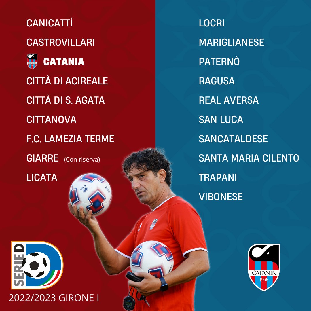 RenanTanandone's tweet photo. 🇮🇹 - A Lega Nazionale Dilettanti (LND) divulgou os grupos da próxima edição da Serie D. Vou elencar alguns destaques:

1º - Livorno foi confirmado e está na chave E

2º - Catania voltou e marca presença  no grupo I

3º - O novato Roma City foi parar no grupo F

(+)⬇️ https://t.co/mLdjeVIu1y