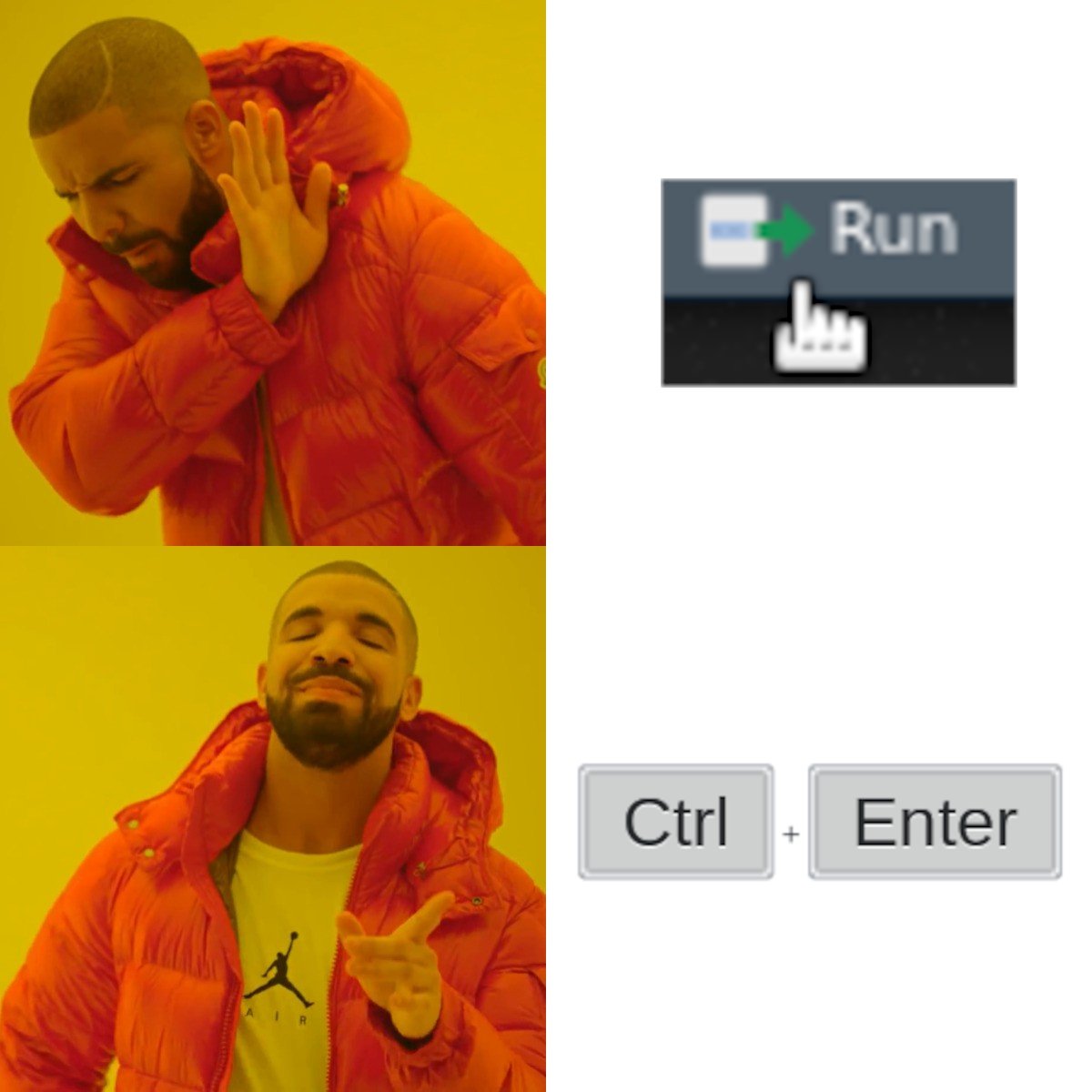 The true purpose of my existence is to teach students  to use the appropriate shortcut to execute #rstats commands in @RStudio