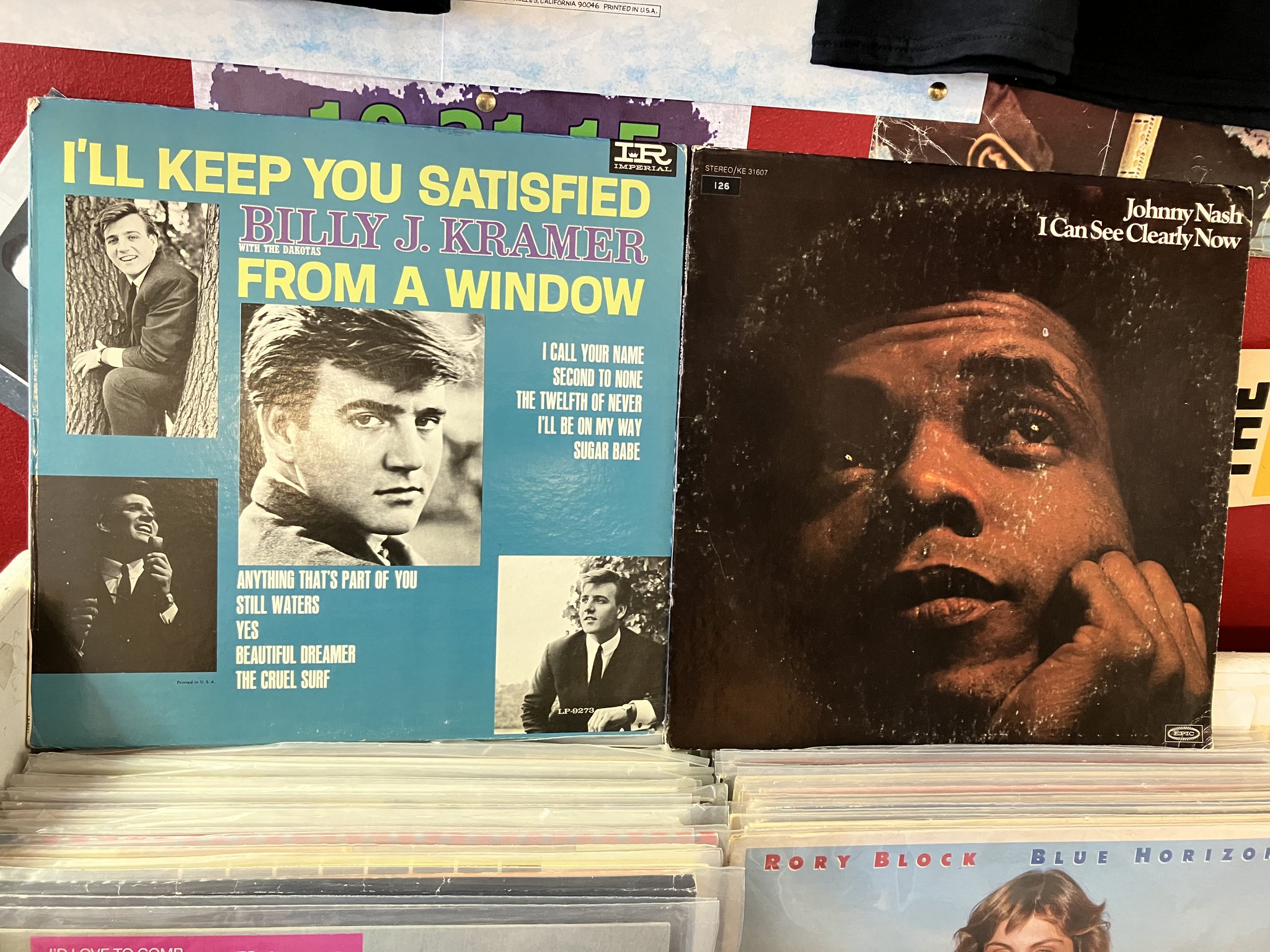 Happy Birthday to Billy J Kramer & the late Johnny Nash 